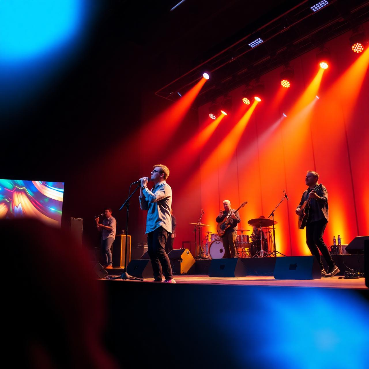 North Gate Chapel worship band leading an energetic, Spirit-filled service
